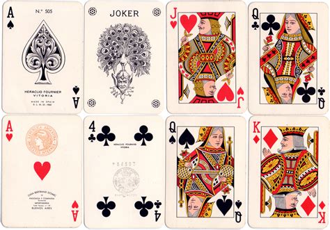 fournier poker cards